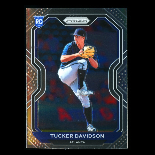 Tucker Davidson RC 2021 Prizm Rookie Braves