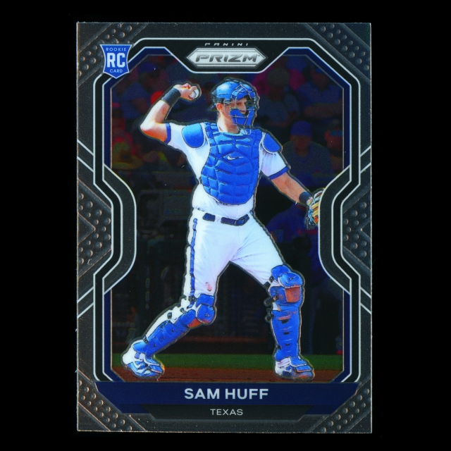 Sam Huff RC 2021 Prizm Rookie Rangers