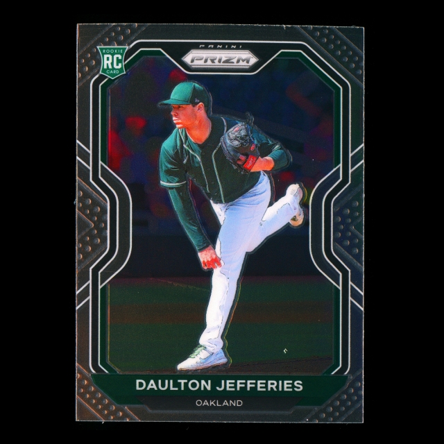 Daulton Jefferies RC 2021 Prizm Rookie Athletics