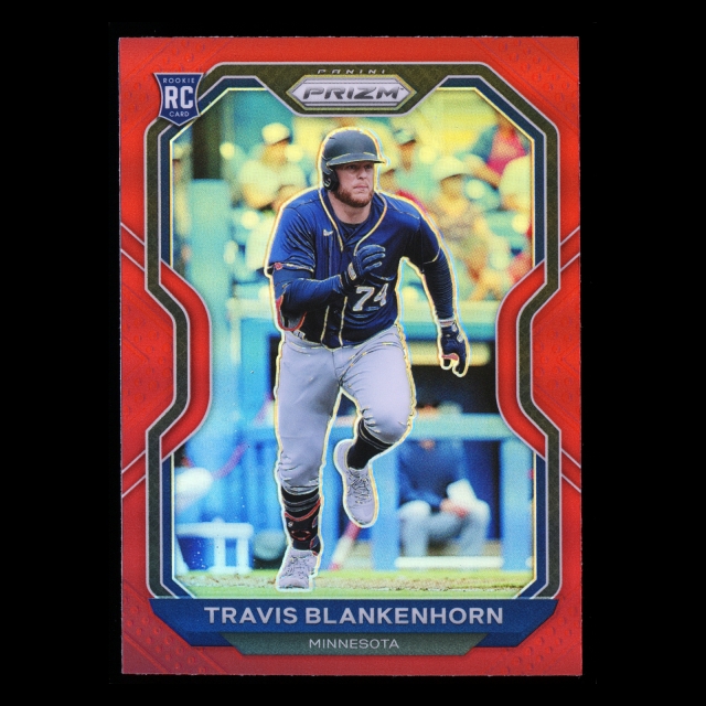 Travis Blankenhorn RC 2021 Prizm Red Rookie Twins