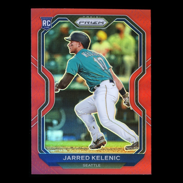 Jarred Kelenic RC 2021 Prizm Red Rookie Mariners