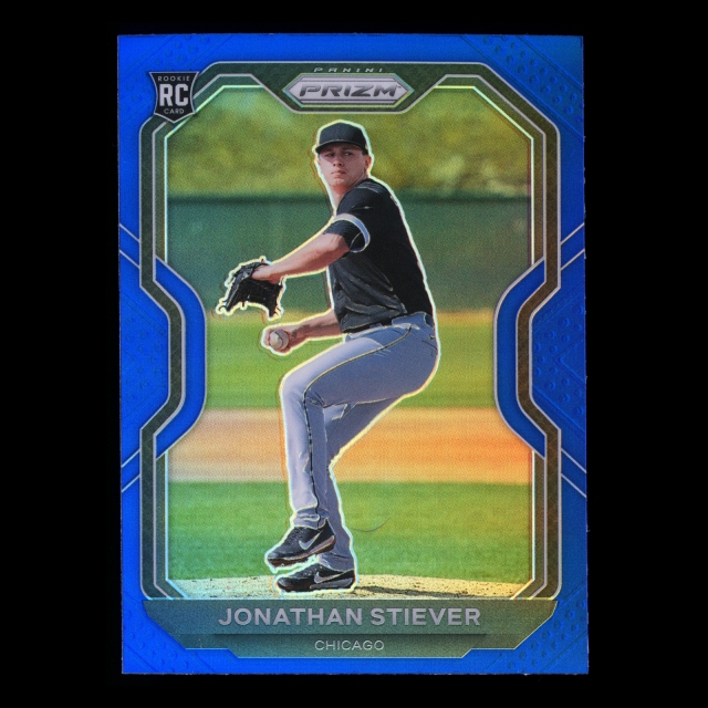 Jonathan Stiever RC 2021 Prizm Blue Rookie White Sox