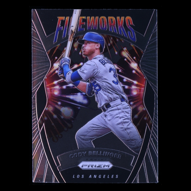 Cody Bellinger 2020 Prizm Fireworks Dodgers