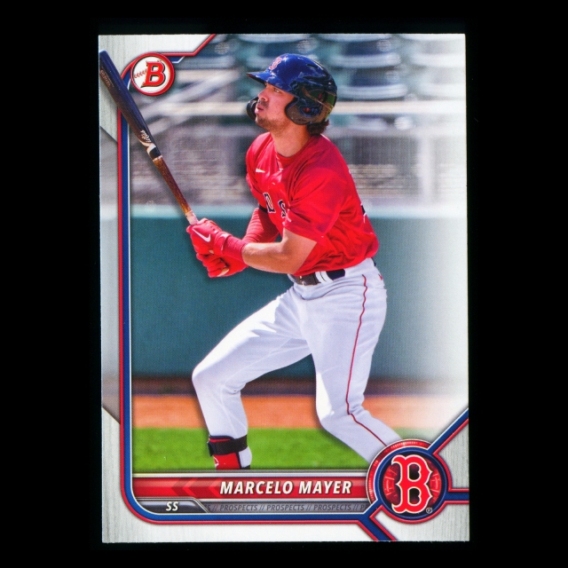 Marcelo Mayer 2022 Bowman Prospects Red Sox