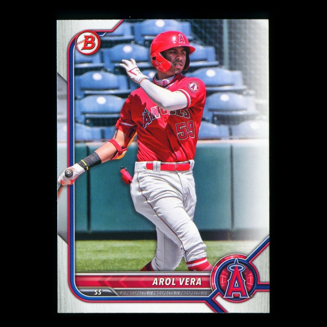 Arol Vera 2022 Bowman Prospects Angels