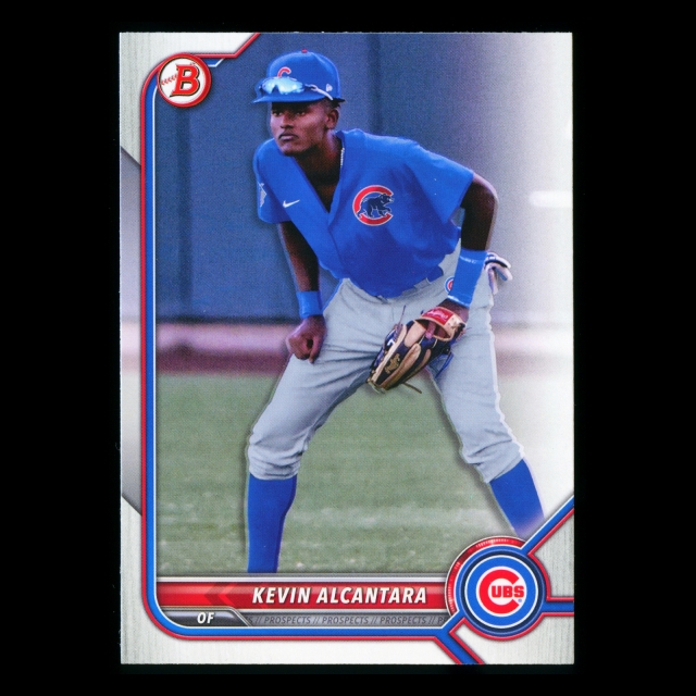 Kevin Alcantara 2022 Bowman Prospects Cubs