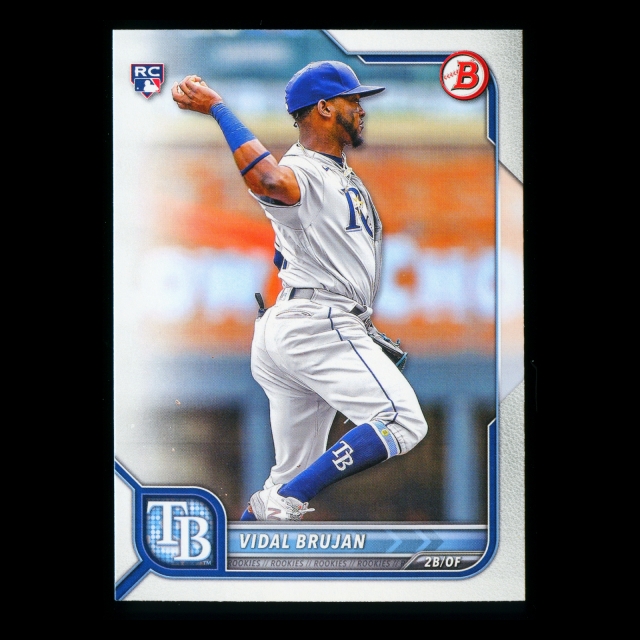 Vidal Brujan RC 2022 Bowman Rookie Rays