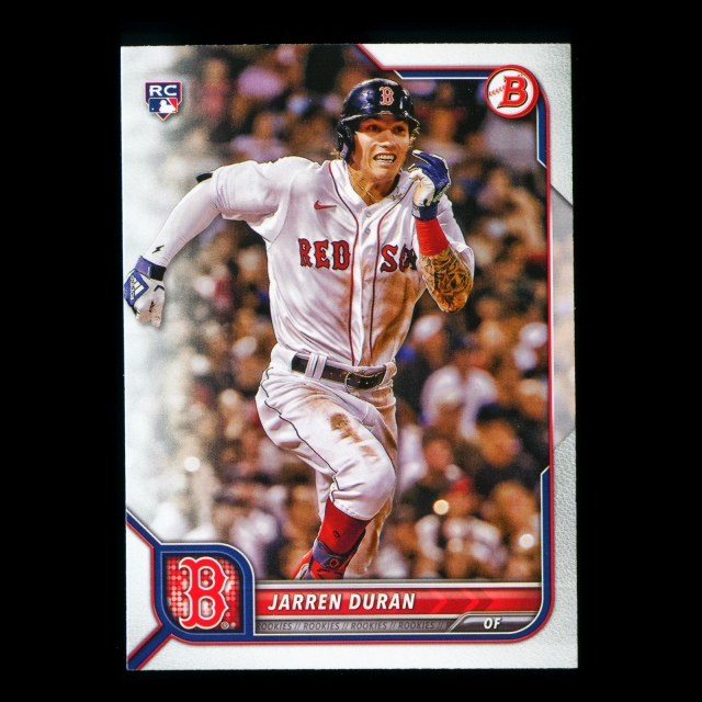 Jarren Duran RC 2022 Bowman Rookie Red Sox