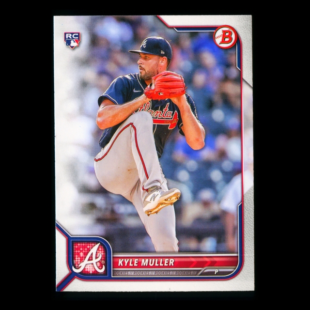 Kyle Muller RC 2022 Bowman Rookie Braves
