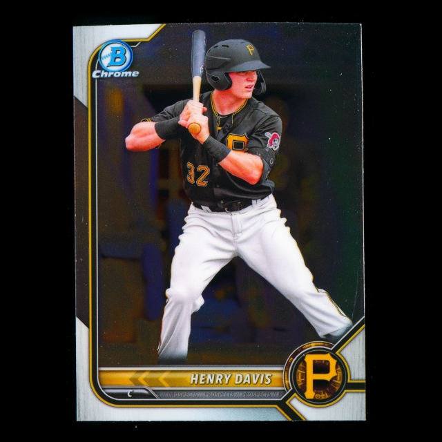 Henry Davis 2022 Bowman Chrome Prospects Pirates