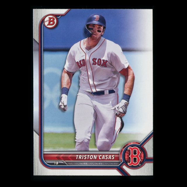 Triston Casas 2022 Bowman Prospects Red Sox