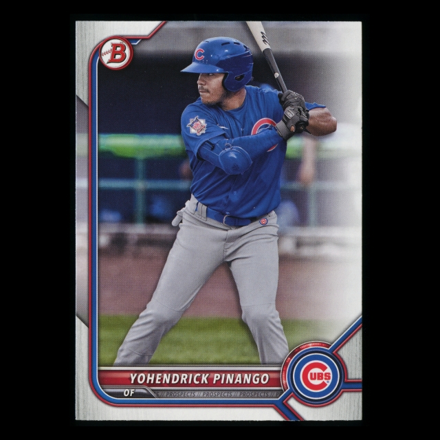 Yohendrick Pinango 2022 Bowman Prospects Cubs