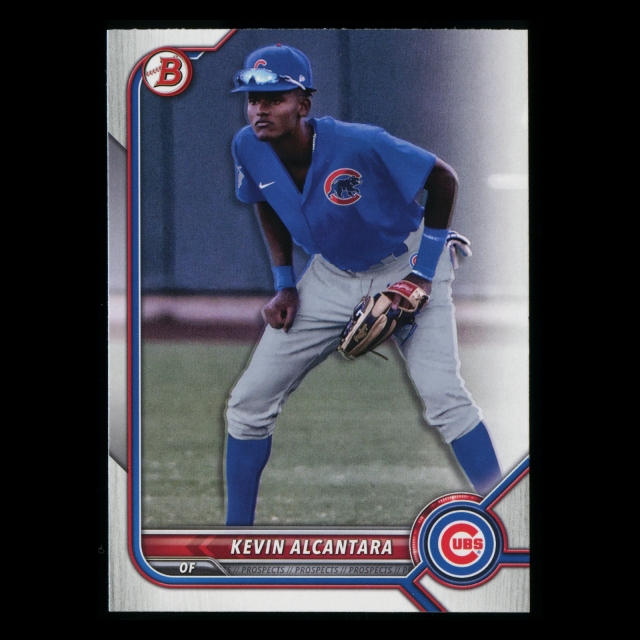 Kevin Alcantara 2022 Bowman Prospects Cubs