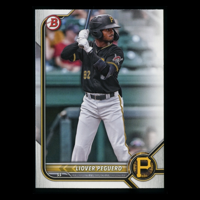 Liover Peguero 2022 Bowman Prospects Pirates