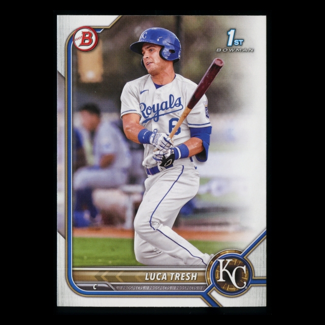 Luca Tresh 2022 Bowman Prospects 1st Bowman Royals