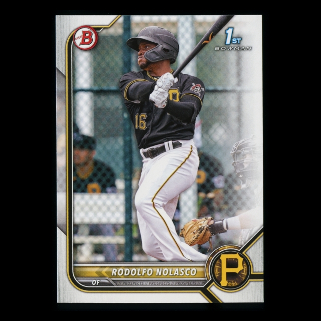 Rodolfo Nolasco 2022 Bowman Prospects 1st Bowman Pirates