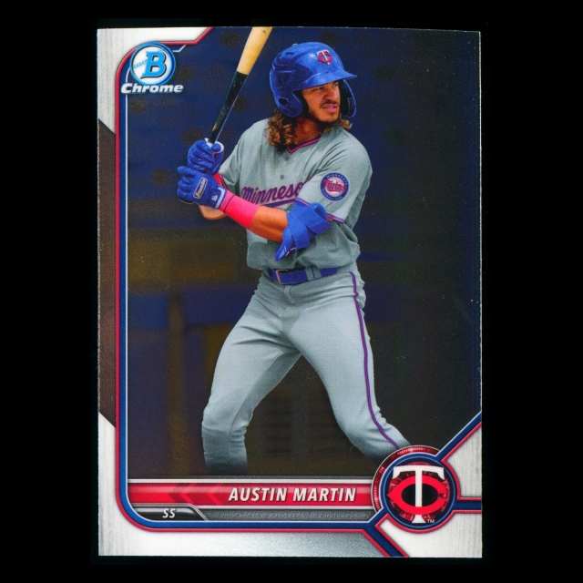 Austin Martin 2022 Bowman Chrome Prospects Twins