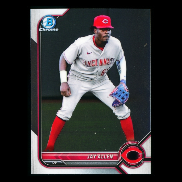 Jay Allen 2022 Bowman Chrome Prospects Reds