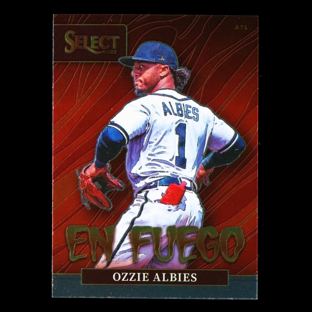 Ozzie Albies 2022 Select En Fuego Braves