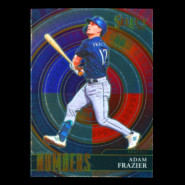 Adam Frazier 2022 Select Numbers Mariners
