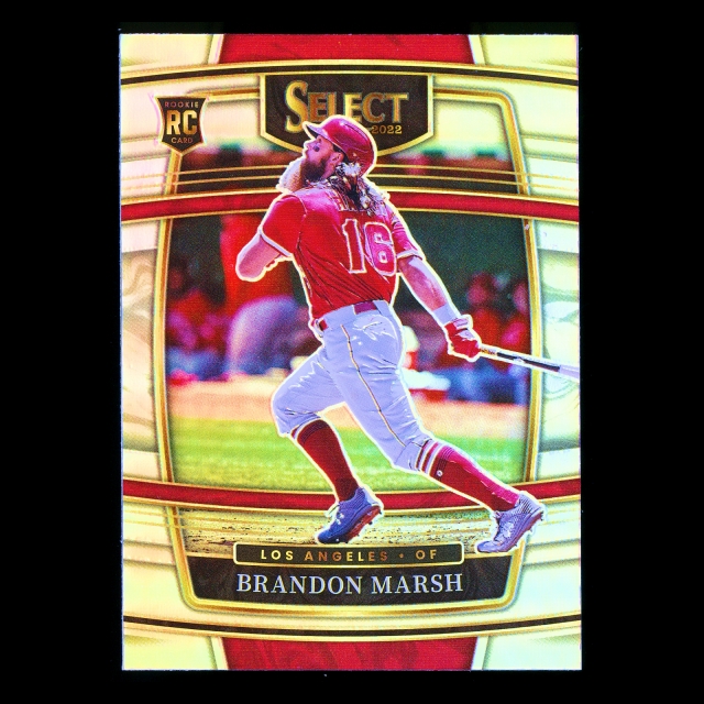 Brandon Marsh RC 2022 Select Holo Rookie Angels