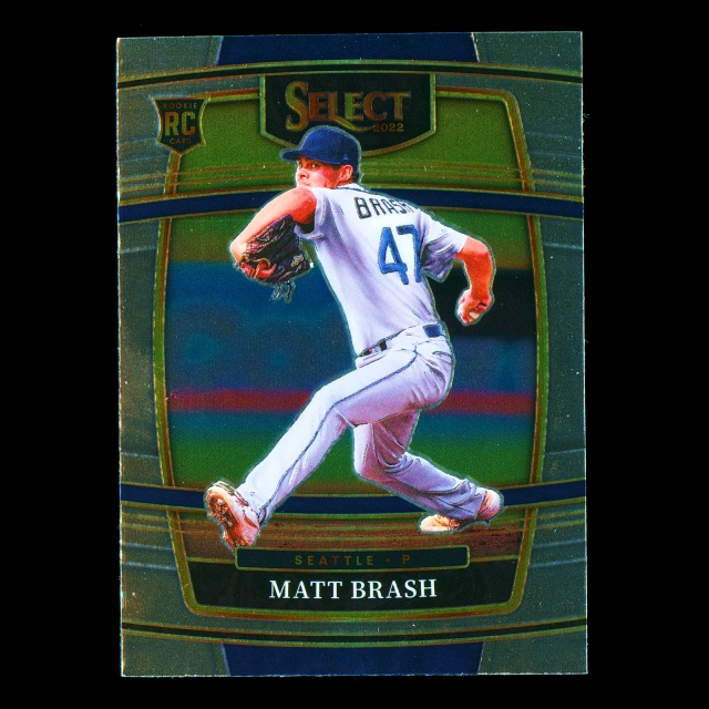 Matt Brash RC 2022 Select Rookie Mariners