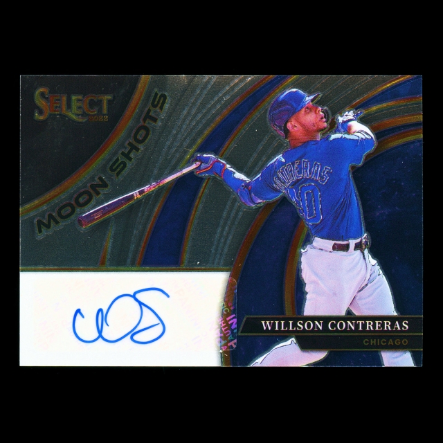 Willson Contreras 2022 Select Moon Shot Signatures Cubs 11/75
