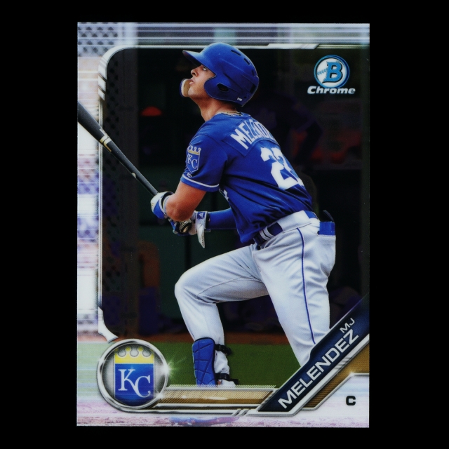 MJ Melendez 2019 Bowman Chrome Prospects Royals