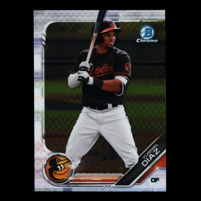 Yusniel Diaz 2019 Bowman Chrome Prospects Orioles