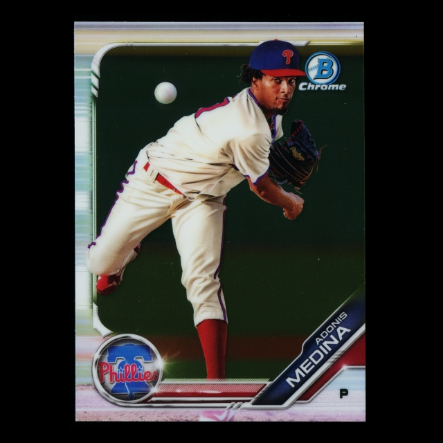 Adonis Medina 2019 Bowman Chrome Prospects Phillies