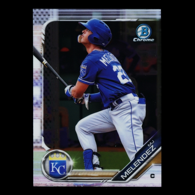 MJ Melendez 2019 Bowman Chrome Prospects Royals