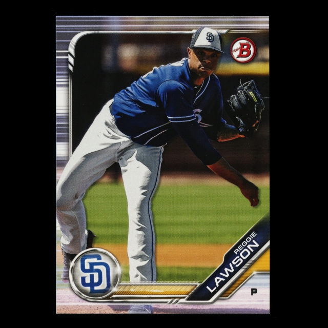 Reggie Lawson 2019 Bowman Prospects Padres