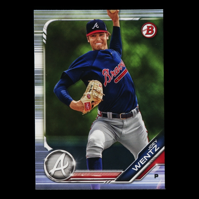 Joey Wentz 2019 Bowman Prospects Braves