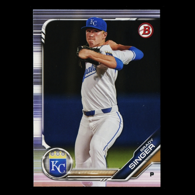 Brady Singer 2019 Bowman Prospects Royals