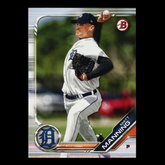 Matt Manning 2019 Bowman Prospects Tigers