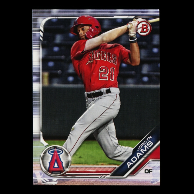 Jordyn Adams 2019 Bowman Prospects Angels