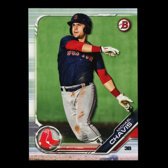 Michael Chavis 2019 Bowman Prospects Red Sox