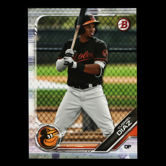 Yusniel Diaz 2019 Bowman Prospects Orioles