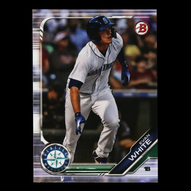 Evan White 2019 Bowman Prospects Mariners