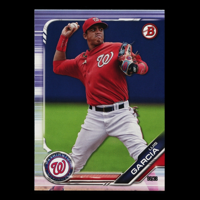 Luis Garcia 2019 Bowman Prospects Nationals