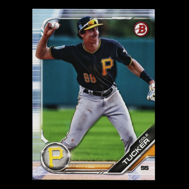 Cole Tucker 2019 Bowman Prospects Pirates