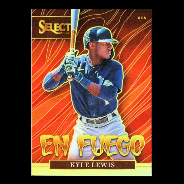 Kyle Lewis 2022 Select En Fuego Holo Mariners