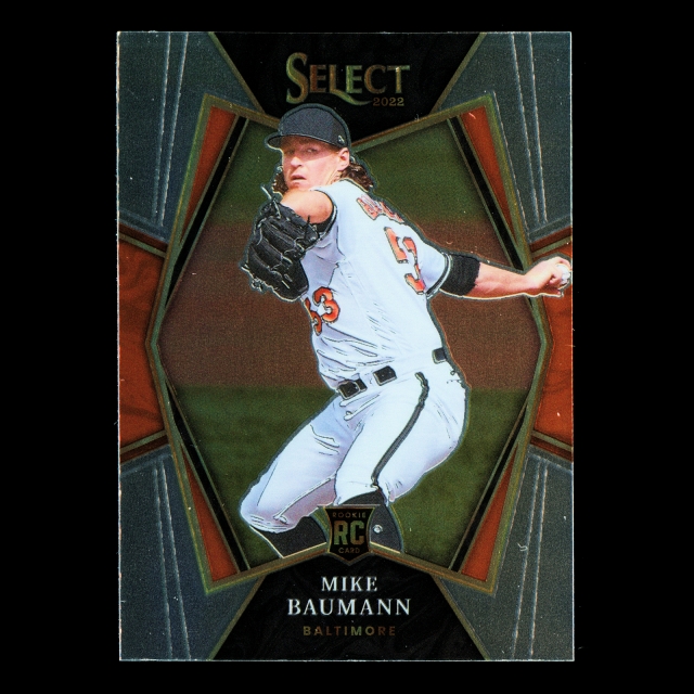Mike Baumann RC 2022 Select Rookie PRM Orioles
