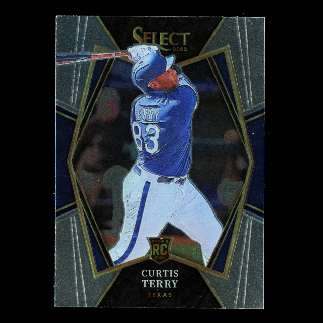 Curtis Terry RC 2022 Select Rookie PRM Rangers