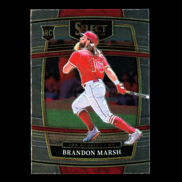 Brandon Marsh RC 2022 Select Rookie Angels