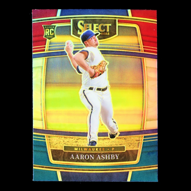 Aaron Ashby RC 2022 Select Rookie Tri-Color Brewers