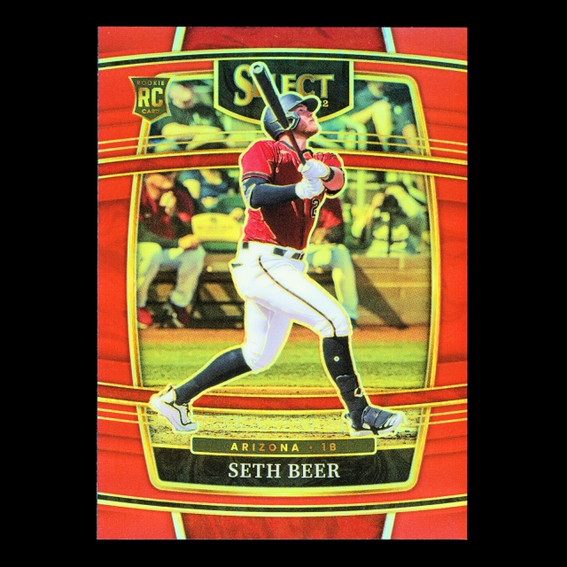 Seth Beer RC 2022 Select Rookie Red Diamondbacks 055/199