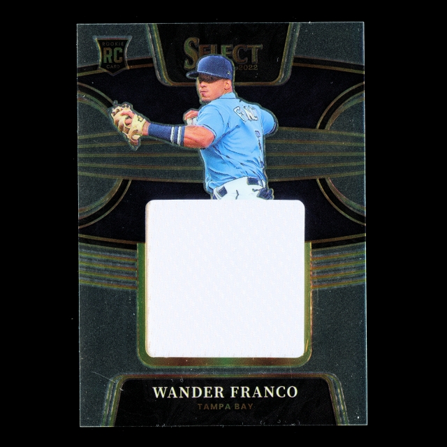 Wander Franco RC 2022 Select Rookie Jumbo Swatch Rays