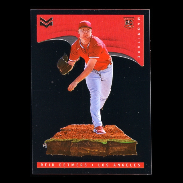 Reid Detmers RC 2022 Magnitude Rookie Angels