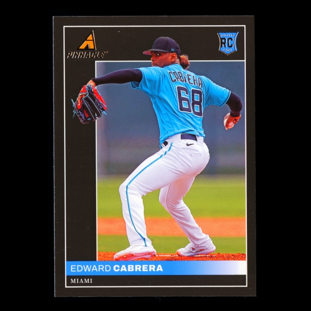 Edward Cabrera RC 2022 Pinnacle Rookie Marlins